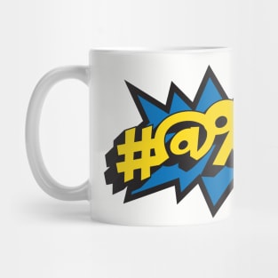 Comic Book Swear Mug